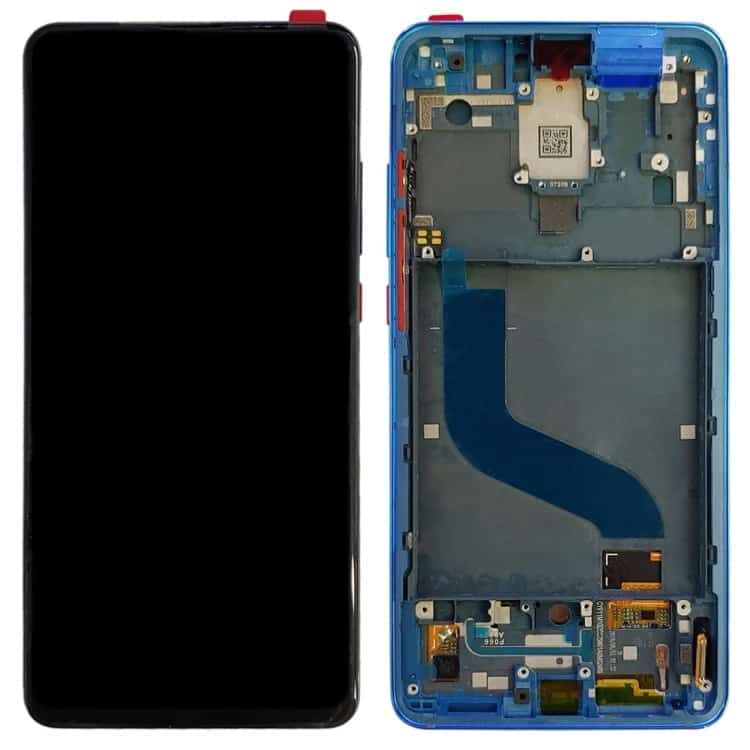 Redmi K20 Pro Display and Touch Screen Combo Replacement Price in India Chennai Blue